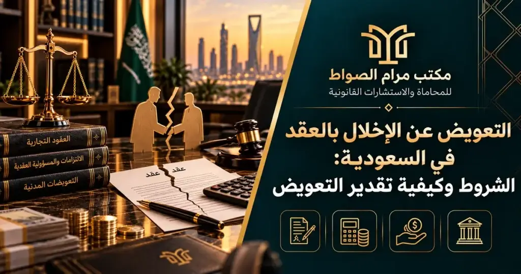 شروط التعويض عن الإخلال بالعقد