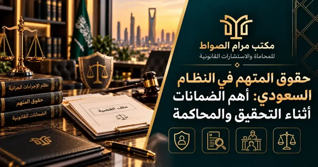 حقوق المتهم في نظام الإجراءات الجزائية السعودي